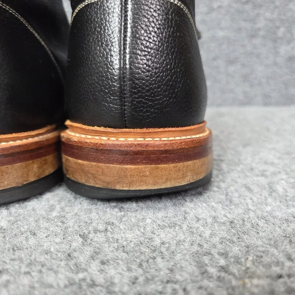 Stacy Adams Men's M2 Black Plain Toe Chukka Boots Goodyear‎ Welted 12 D